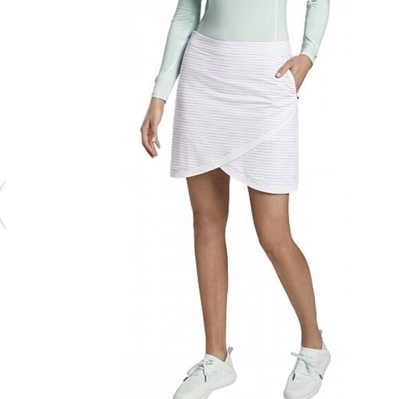 Peter Millar Women's Performance Painted Stripes Laura Wrap Golf Small Skort - Picture 1 of 11